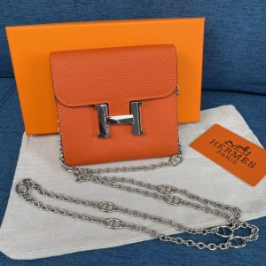 Hermes Constance Togo Leather-13*11.8CM - Image 6