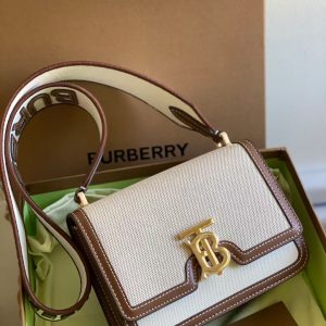 Burberry Small Quilted TB Bag-21*6*16CM - Image 7