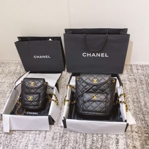 Ch@nel Vintage Backpack - Image 3