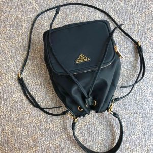 Prada Backpack 1BH038-18x23x12CM - Image 4