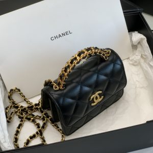 Ch@nel Flap Bag-9.5*12.5*3.5CM - Image 7