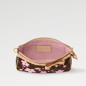 LOUIS VUITTON MURAKAMI LV × TM POCHETTE ACCESSORY M13666 (22*13*4cm) - Image 4