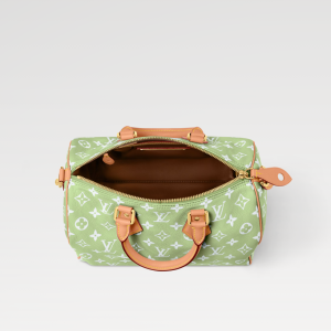 LOUIS VUITTON SPEEDY P9 BANDOULIÈRE 30 M14064 (32*22.5*18cm) Lime - Image 4