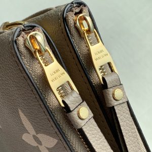Louis Vuitton M80084 Pochette Double Zip Bag -20*12.5*3CM - Image 7