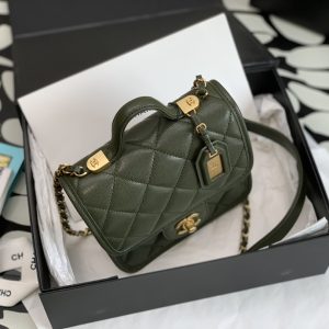Ch@nel Flap Bag-17*20.5*6CM - Image 2
