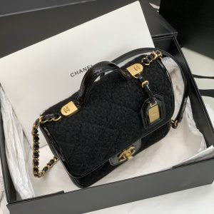 Ch@nel Flap Bag-17*20.5*6CM - Image 2