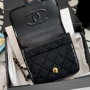 Ch@nel Flap Bag-17*20.5*6CM - Image 8