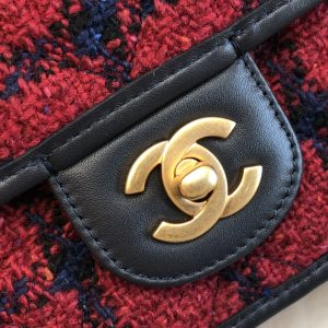 Ch@nel Flap Bag-17*20.5*6CM - Image 2