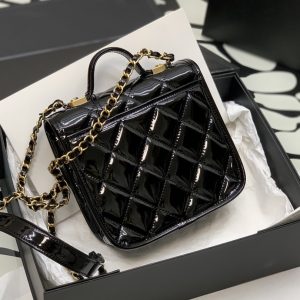 Ch@nel Flap Bag-17*20.5*6CM - Image 8