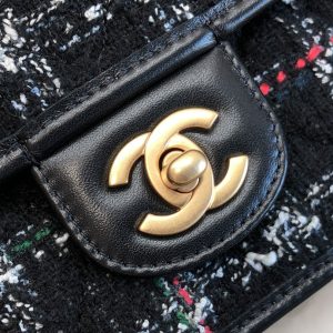 Ch@nel Flap Bag-17*20.5*6CM - Image 3
