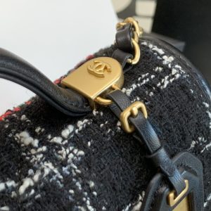 Ch@nel Flap Bag-17*20.5*6CM - Image 5
