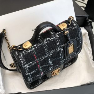 Ch@nel Flap Bag-17*20.5*6CM - Image 6