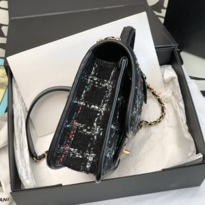 Ch@nel Flap Bag-25*21*7CM - Image 4