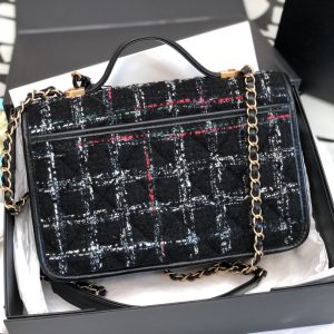 Ch@nel Flap Bag-25*21*7CM - Image 7