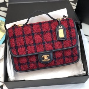 Ch@nel Flap Bag-25*21*7CM