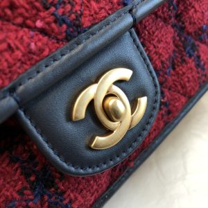 Ch@nel Flap Bag-25*21*7CM - Image 3