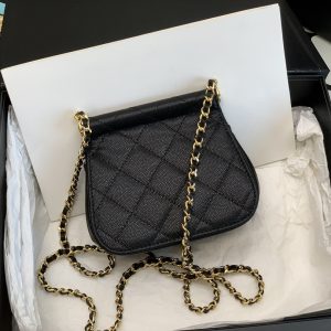 Ch@nel Flap Bag-12.5*14*6CM - Image 8