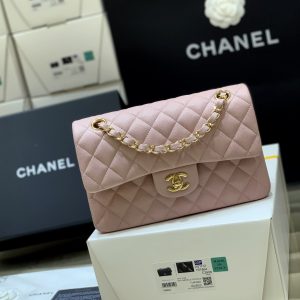 Ch@nel Flap Bag-Caviar-23CM - Image 1