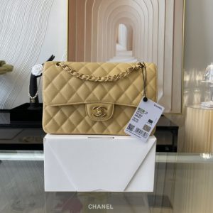 Ch@nel Flap Bag-Caviar-23CM - Image 1