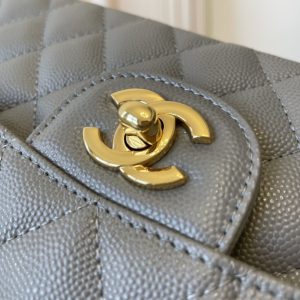 Ch@nel Flap Bag-Caviar-23CM - Image 3