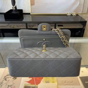 Ch@nel Flap Bag-Caviar-23CM - Image 6