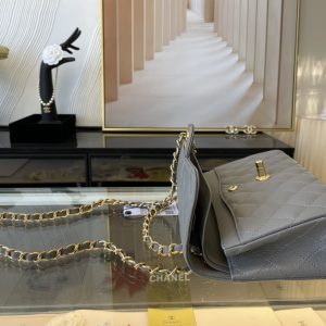 Ch@nel Flap Bag-Caviar-23CM - Image 7