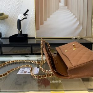 Ch@nel Flap Bag-Caviar-23CM - Image 2