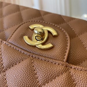Ch@nel Flap Bag-Caviar-23CM - Image 4