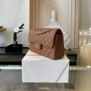 Ch@nel Flap Bag-Caviar-23CM - Image 8