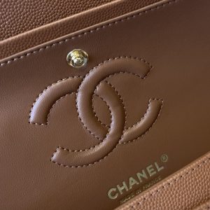 Ch@nel Flap Bag-Caviar-23CM - Image 9