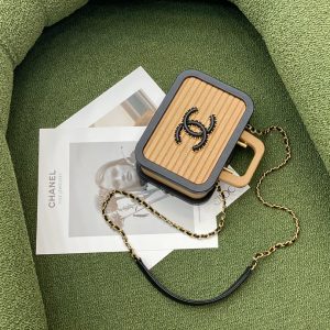 Ch@nel Vanity Bag-17x12x7CM - Image 9