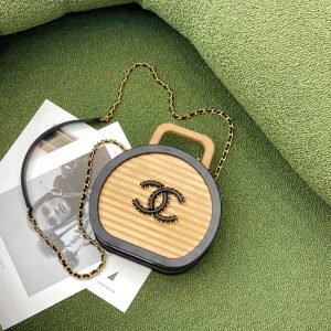 Ch@nel Vanity Bag-20.5×17.8x7CM - Image 4