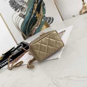 Ch@nel Vanity Bag-11.5x12x7CM - Image 7