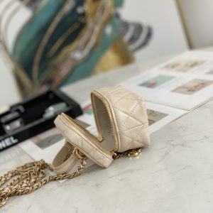 Ch@nel Vanity Bag-11.5x12x7CM - Image 4
