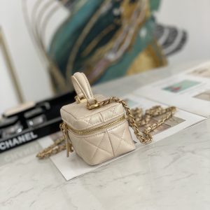 Ch@nel Vanity Bag-11.5x12x7CM - Image 5