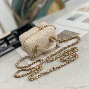 Ch@nel Vanity Bag-11.5x12x7CM - Image 9