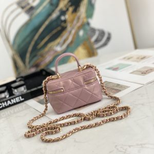 Ch@nel Vanity Bag-11.5x12x7CM - Image 2