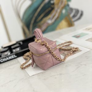 Ch@nel Vanity Bag-11.5x12x7CM - Image 3