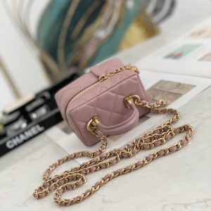 Ch@nel Vanity Bag-11.5x12x7CM - Image 4