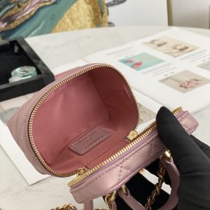 Ch@nel Vanity Bag-11.5x12x7CM - Image 5