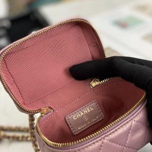 Ch@nel Vanity Bag-11.5x12x7CM - Image 6