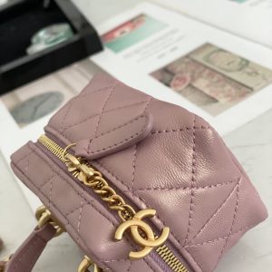 Ch@nel Vanity Bag-11.5x12x7CM - Image 8