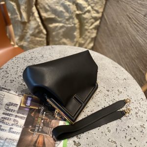 Fendi  First Bag-26*18*9.5/32.5*23.5*15CM(Black) - Image 4