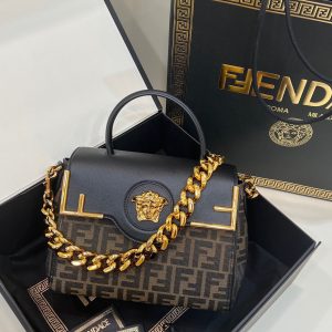 Fendace Versace by Fendi Bag-25*15*22CM - Image 3