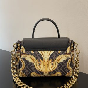 Fendace Versace by Fendi Bag-25*15*22CM - Image 9