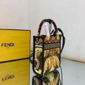 Fendace Mini Tote Bag-13*18*6.5CM - Image 3