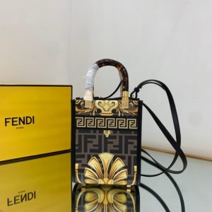 Fendace Mini Tote Bag-13*18*6.5CM - Image 4