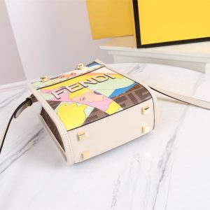 Fendi Mini Tote Bag-13*18*6.5CM - Image 4