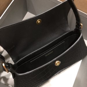 Balenciag XX Flap Bag Crocodile Embossed-27*4.8*15.5CM - Image 7