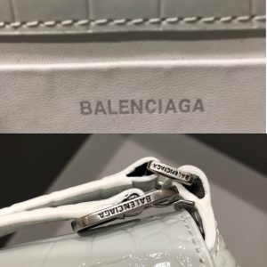 Balenciag XX Flap Bag Crocodile Embossed-27*4.8*15.5CM - Image 8